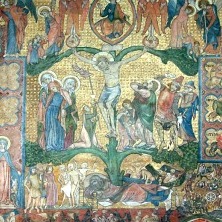  
	To niezwykłe malowidło ścienne w prezbiterium toruńskiej Katedry Świętojańskiej jest cennym i wyjątkowym dziełem malarstwa średniowiecznego. Powstało ok. 1380 r., mierzy 6,40 x 5,10 m. Obraz dzieli się na trzy strefy. więcej >> 